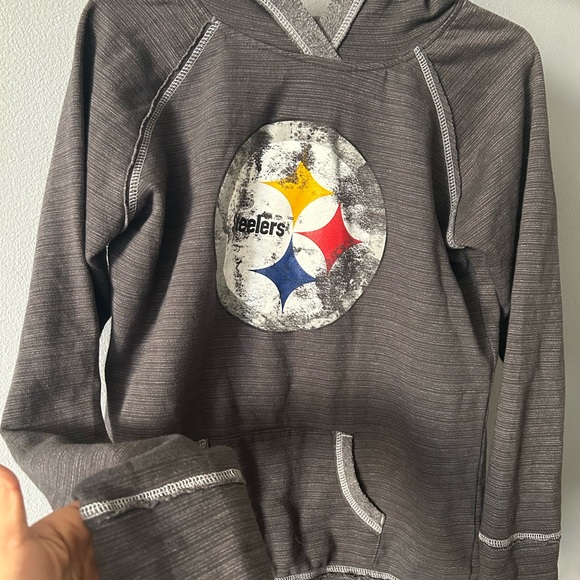 Steelers womens hoodie size large - Picture 3 of 6